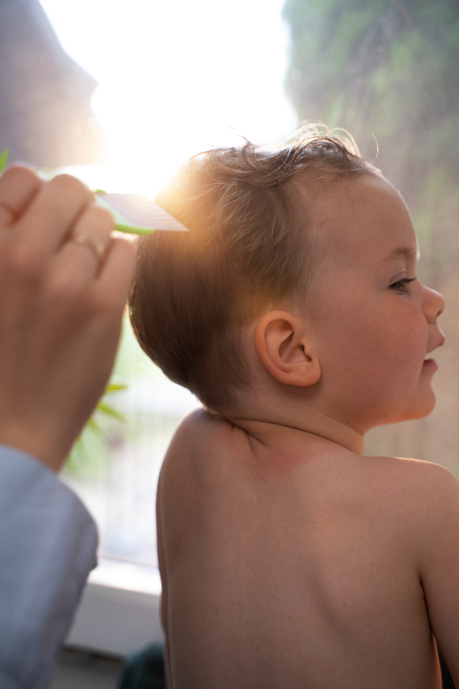 baby hair care routine