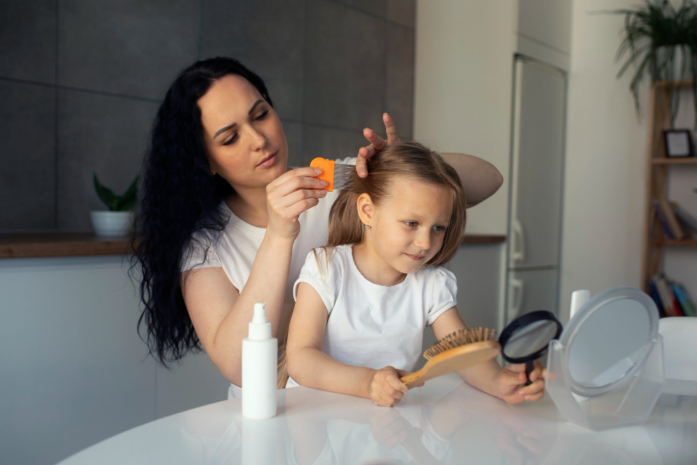 baby hair care routine